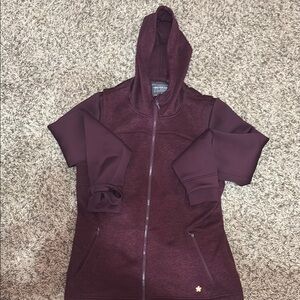 Women's Burgundy Hoodie